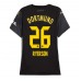 Maillot de foot Borussia Dortmund Julian Ryerson #26 Extérieur vêtements Femmes 2024-25 Manches Courtes